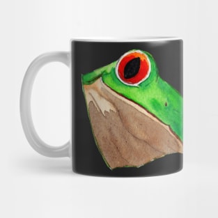 Green and red frog "HELLO" v2 Mug